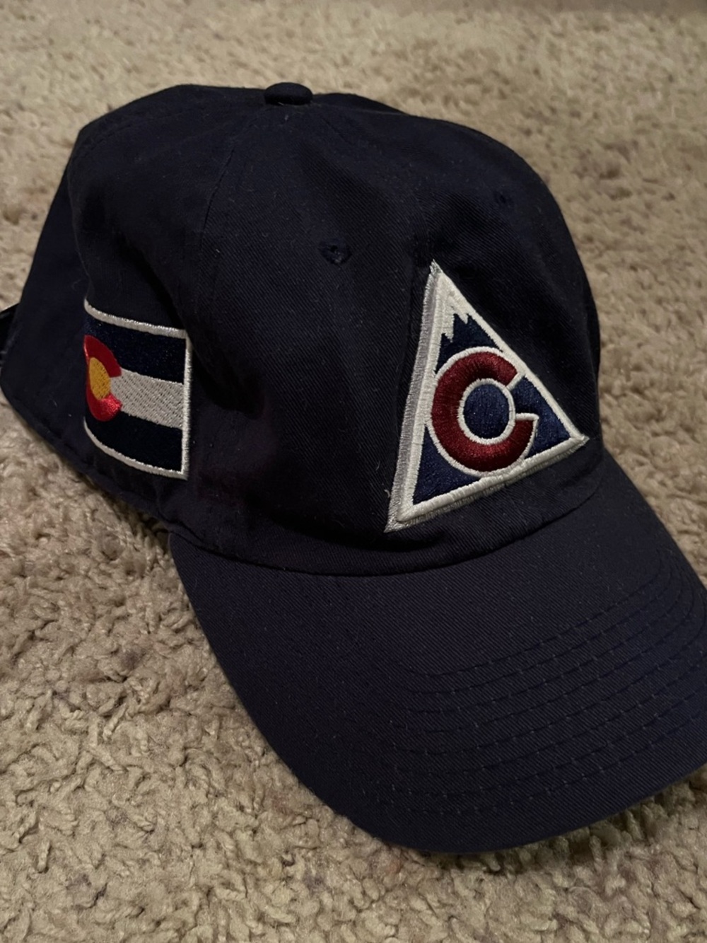 Fanatics Colorado Avalanche NHL Alt Logo Navy Hat